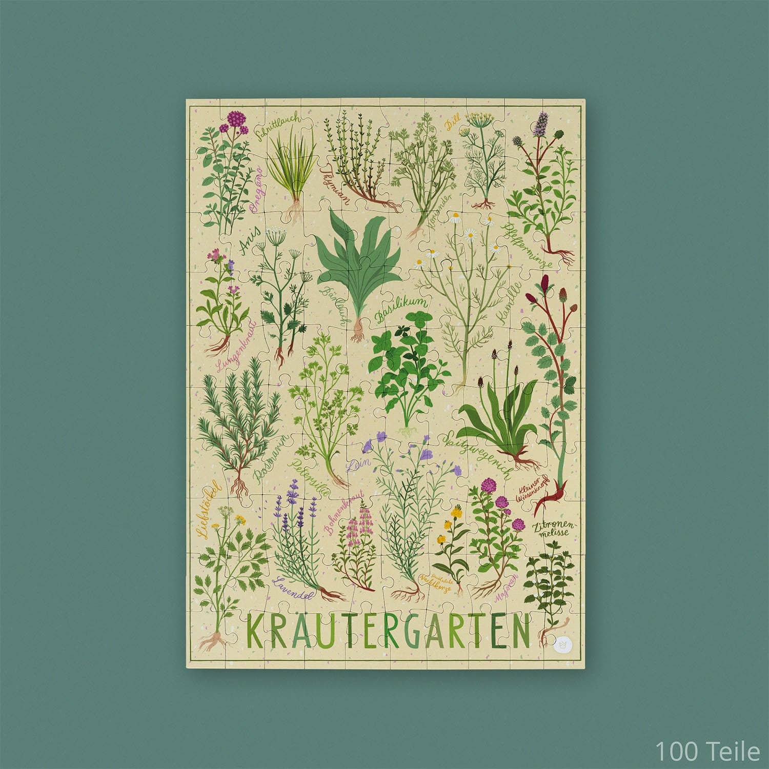 Willa Wunst GmbH - Vendita all'ingrosso Puzzle - Adulti - Giardino delle erbe Puzzle4