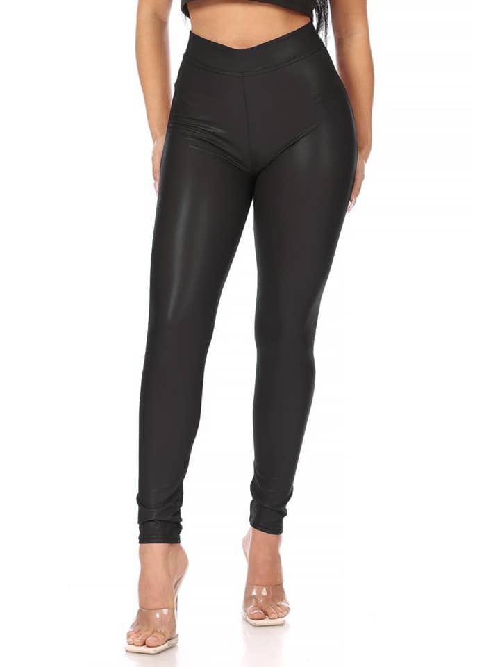 MOA COLLECTION - Wholesale Leggings - Dames - Effen imitatie-legging voor dames