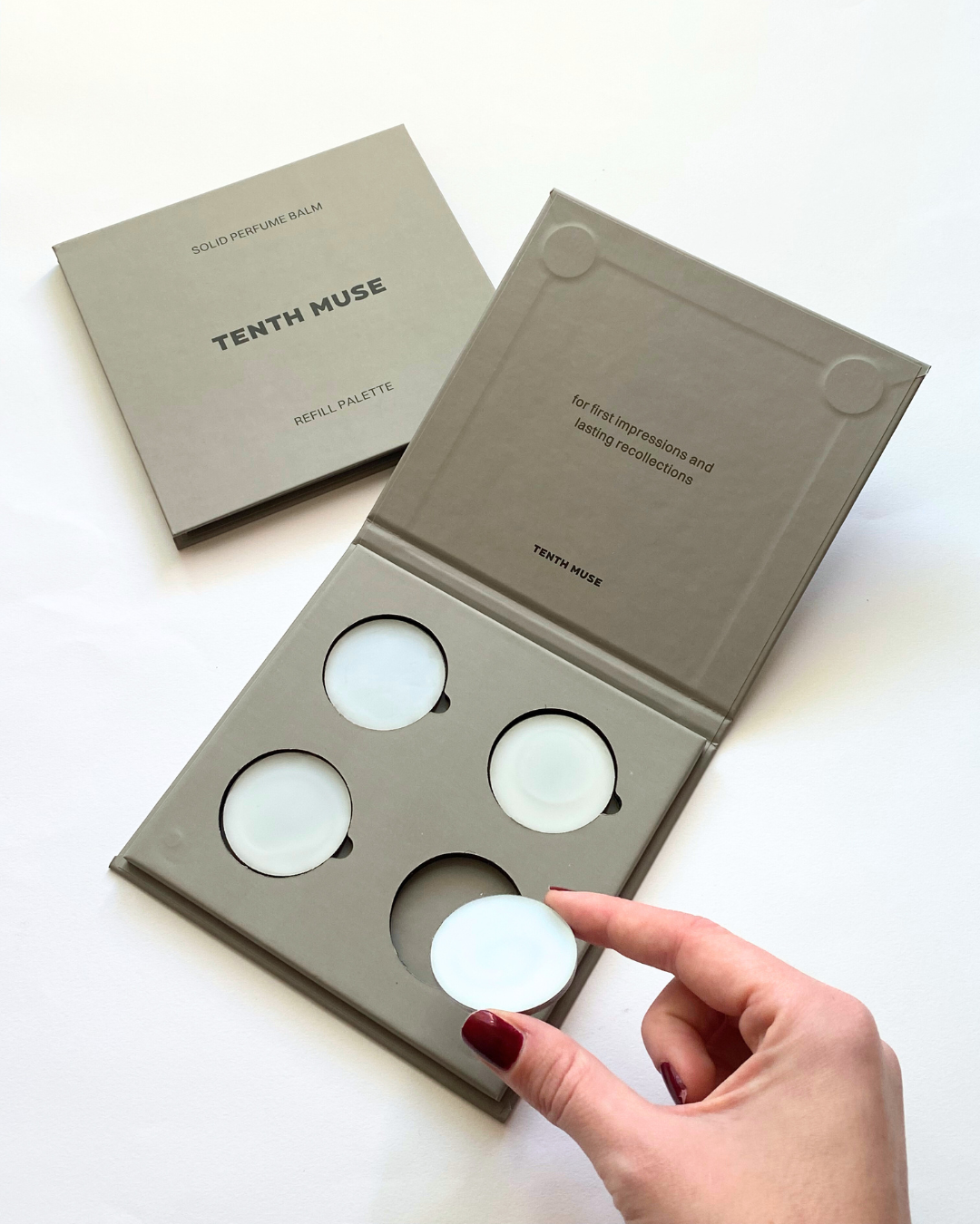 TENTH MUSE – wholesale Solid perfume – SOLID PERFUME BALM PALETTE2