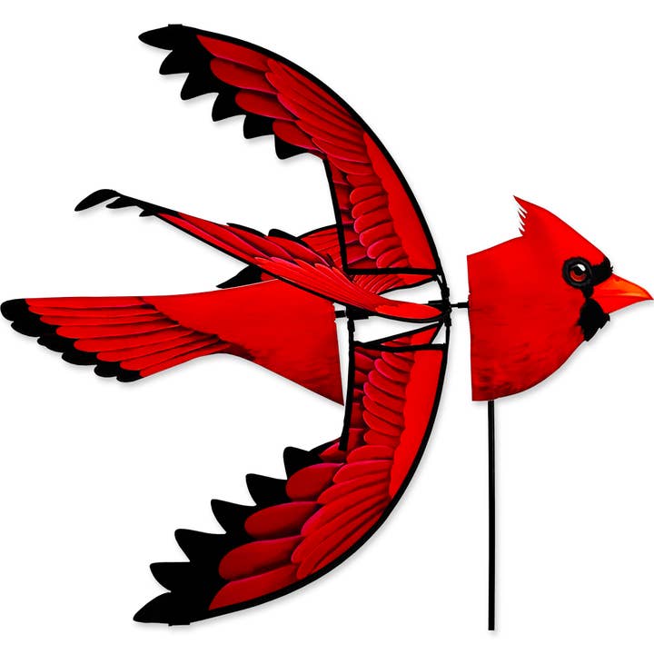 37 In. North American Cardinal Spinner for wholesale by Premier Kites & Designs