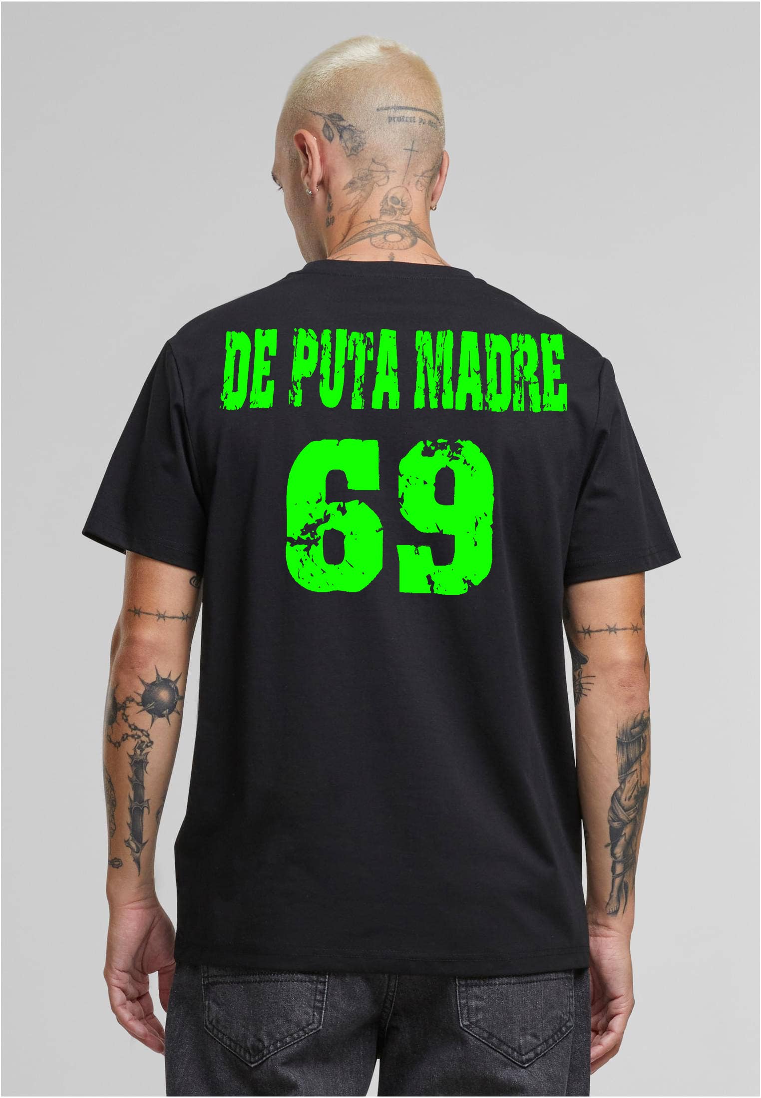 De Puta Madre 69 - Wholesale T-Shirt (Graphic) - Men's - DE PUTA MADRE 69 – Crew Neck T-Shirt (Made in Italy) Legend10