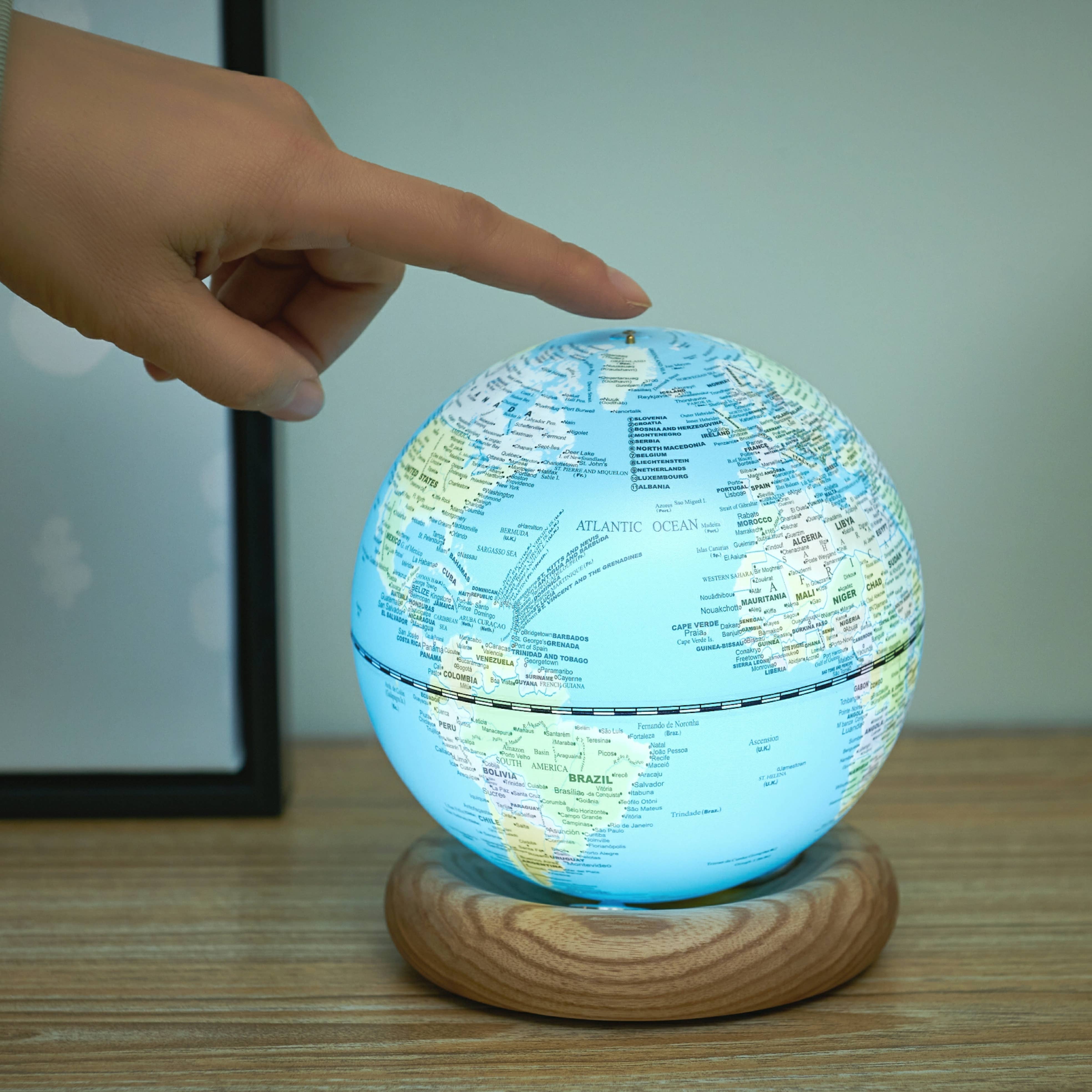Gingko Design - Wholesale Desk Globe - Mini AtlasGlobe Light11