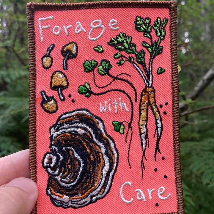 Forage With Care Large Embroidered Patch and other Purchase Wholesale sequin duck patch. Free Returns & Net 60 Terms on Faire trending on Faire.