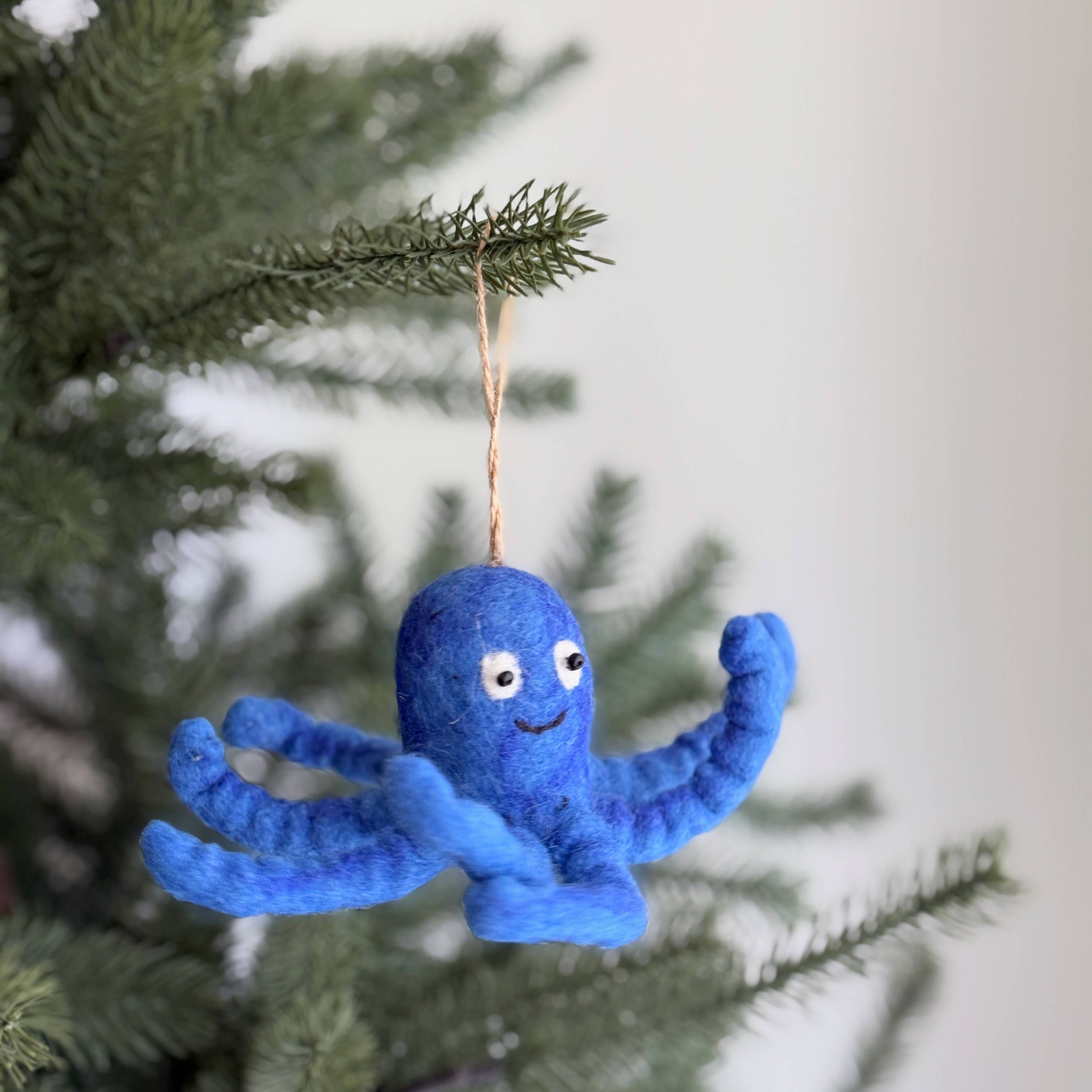 Ganapati - Wholesale Ornament - Blue Octopus Ornament1