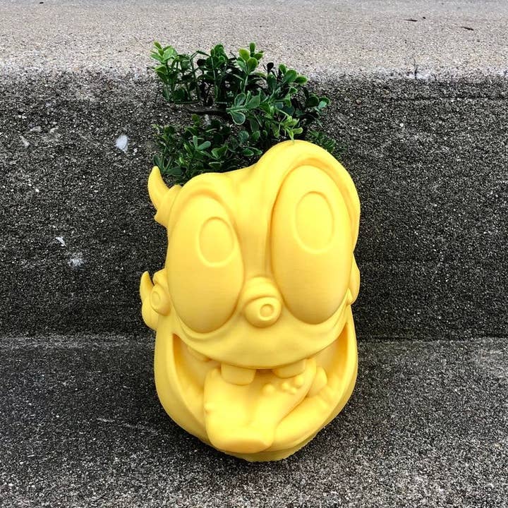 Monster Planter, Succulent Planter, Plant Pot for wholesale by Cloud Nine 3d Studio