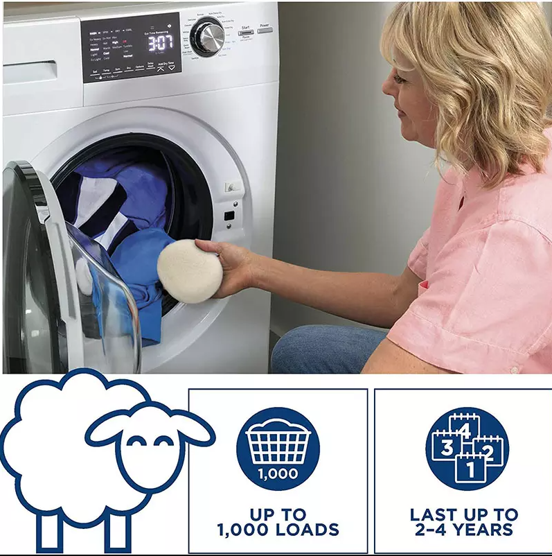 VIGOR - Vente Balles de sèche-linge - Lot de 6 boules de séchage en laine 100 % pure laine de Nouvelle-Zélande10