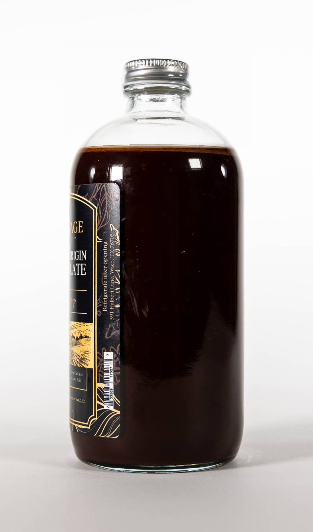 Heritage Food Crafters - Wholesale Flavored Syrup - Specialty Coffee and Beverage Syrup - Single Origin Chocolate 16oz1