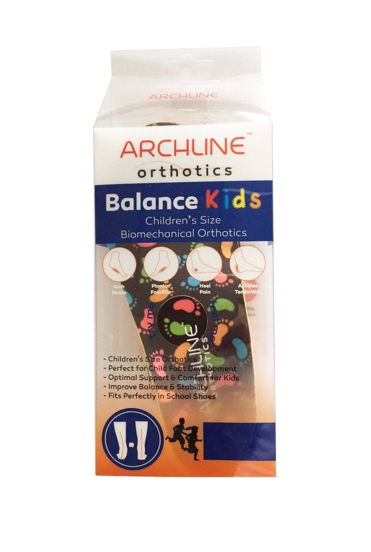 axign – wholesale Inserts/soles – Unisex – Archline Orthotic Insoles Balance Kids – (Kids Unisex)1