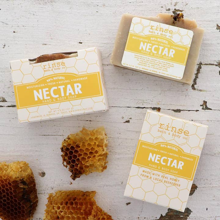 Soap - Nectar | Natural Bar Soap for wholesale by Rinse Bath Body Inc