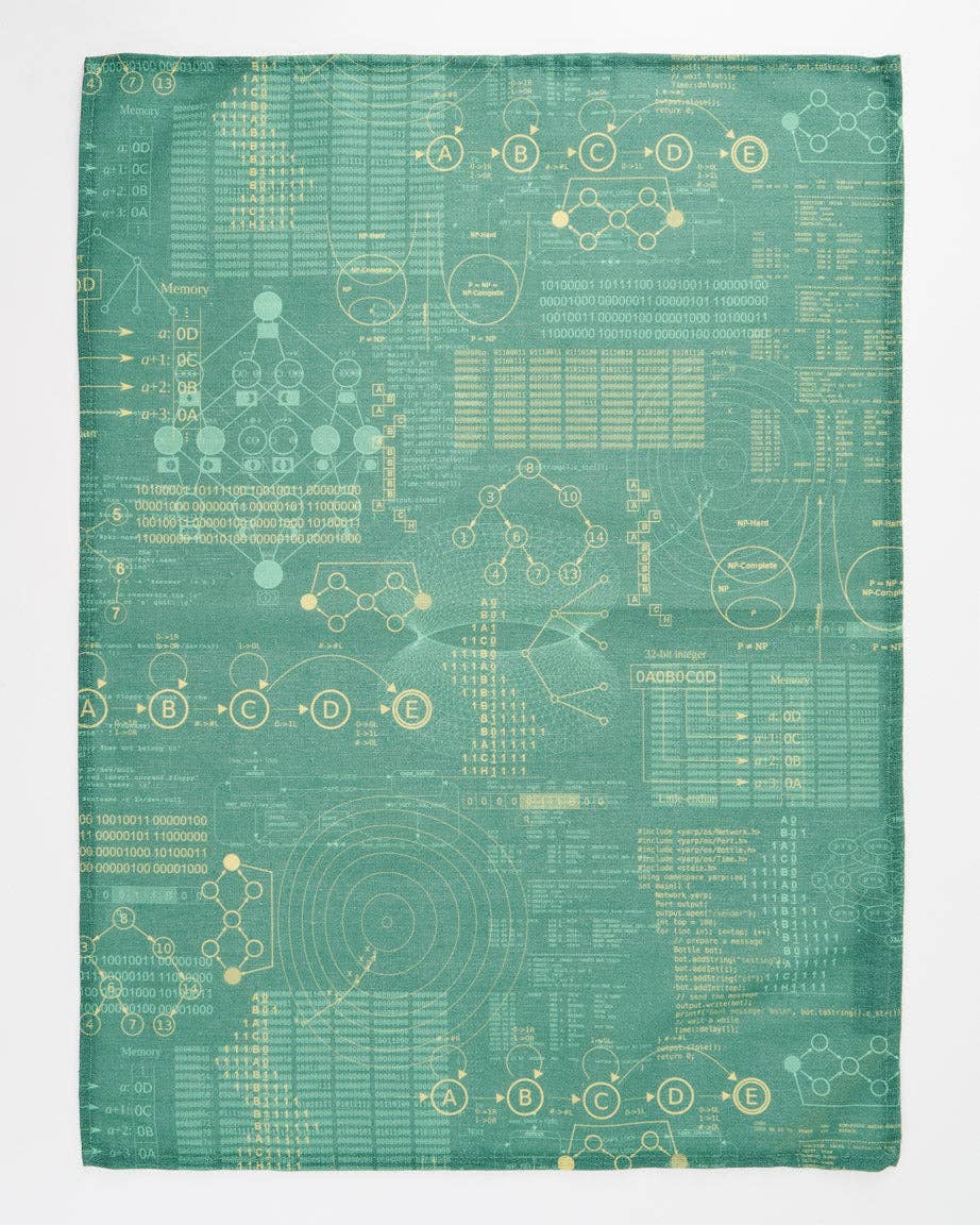 Cognitive Surplus EU - Wholesale Tea Towel - Electronic Engineering Tea Towel (Case of 4)0
