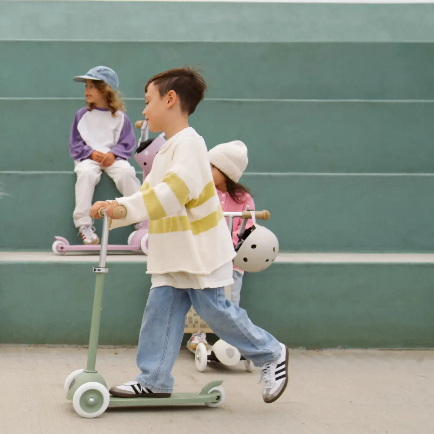 Banwood SL Europe - Vendita all'ingrosso Bicicletta/monopattino - BANWOOD ECO SCOOTER - OLIVA5