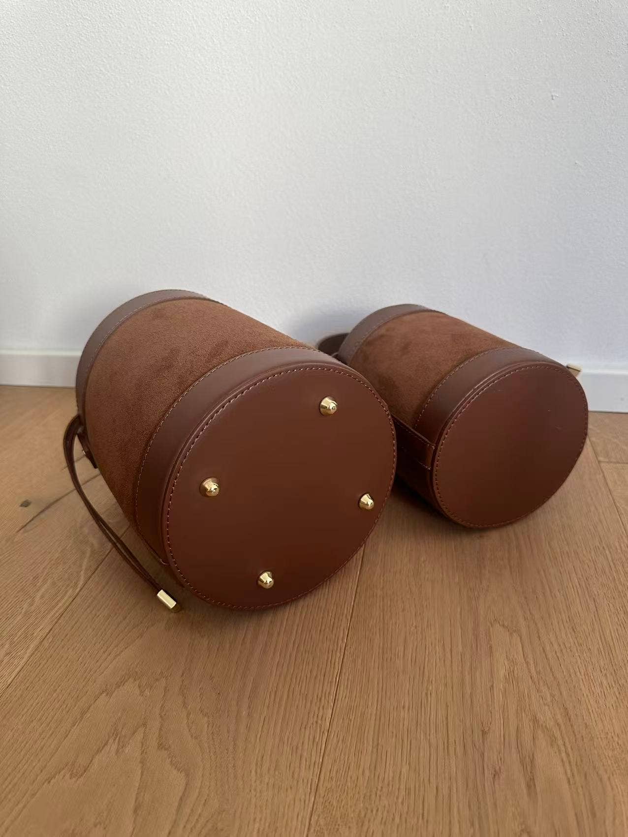 Zhade - Wholesale Drawstring Bag - Women's - HELENA- suede bucket2