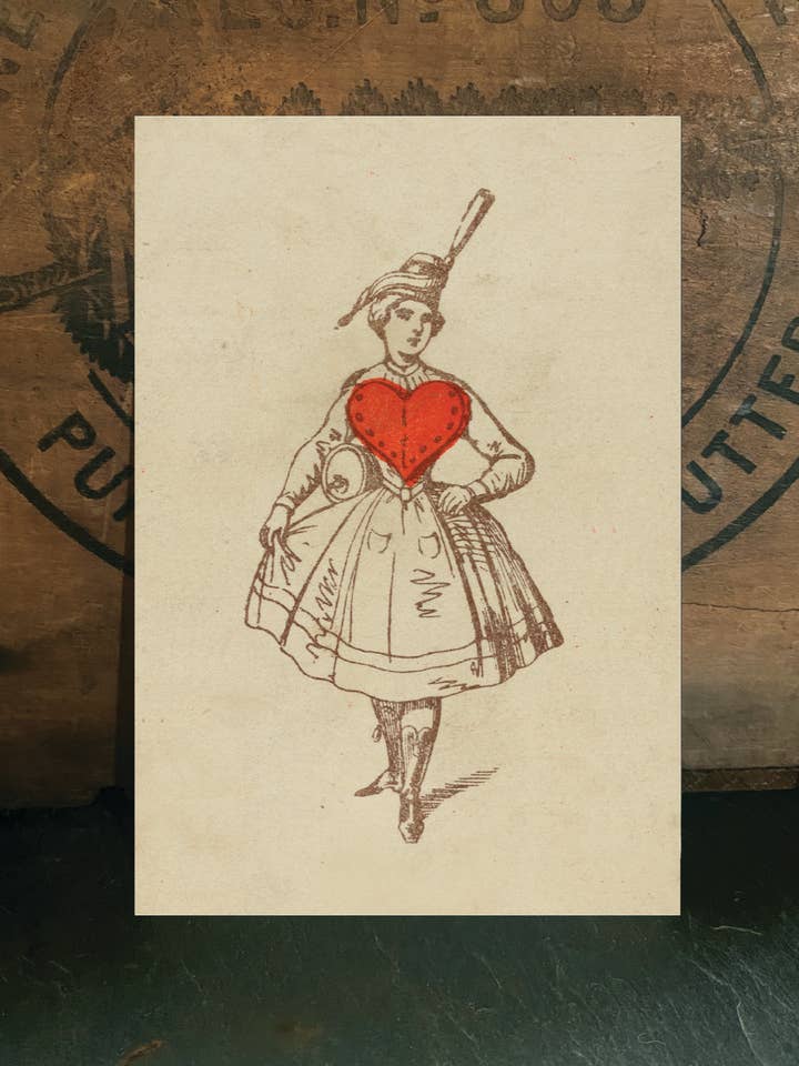 Ace of Hearts per la vendita all'ingrosso da parte di Irreverent Cards for Challenging Times