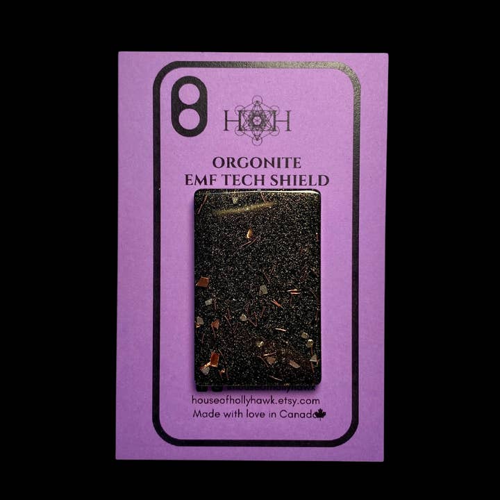 House of Hollyhawk - Wholesale Phone & Laptop Stickers - XL Orgonite EMF Shield