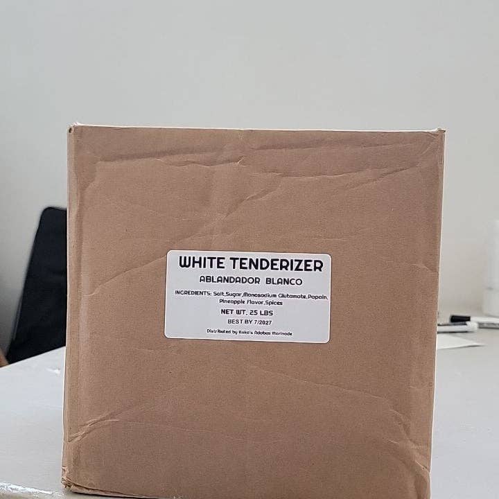 Kuko's adobos marinade sauce and seasoning - Wholesale Rub - Restaurant Meat Tenderizer white Ablandador de carnes blanco2