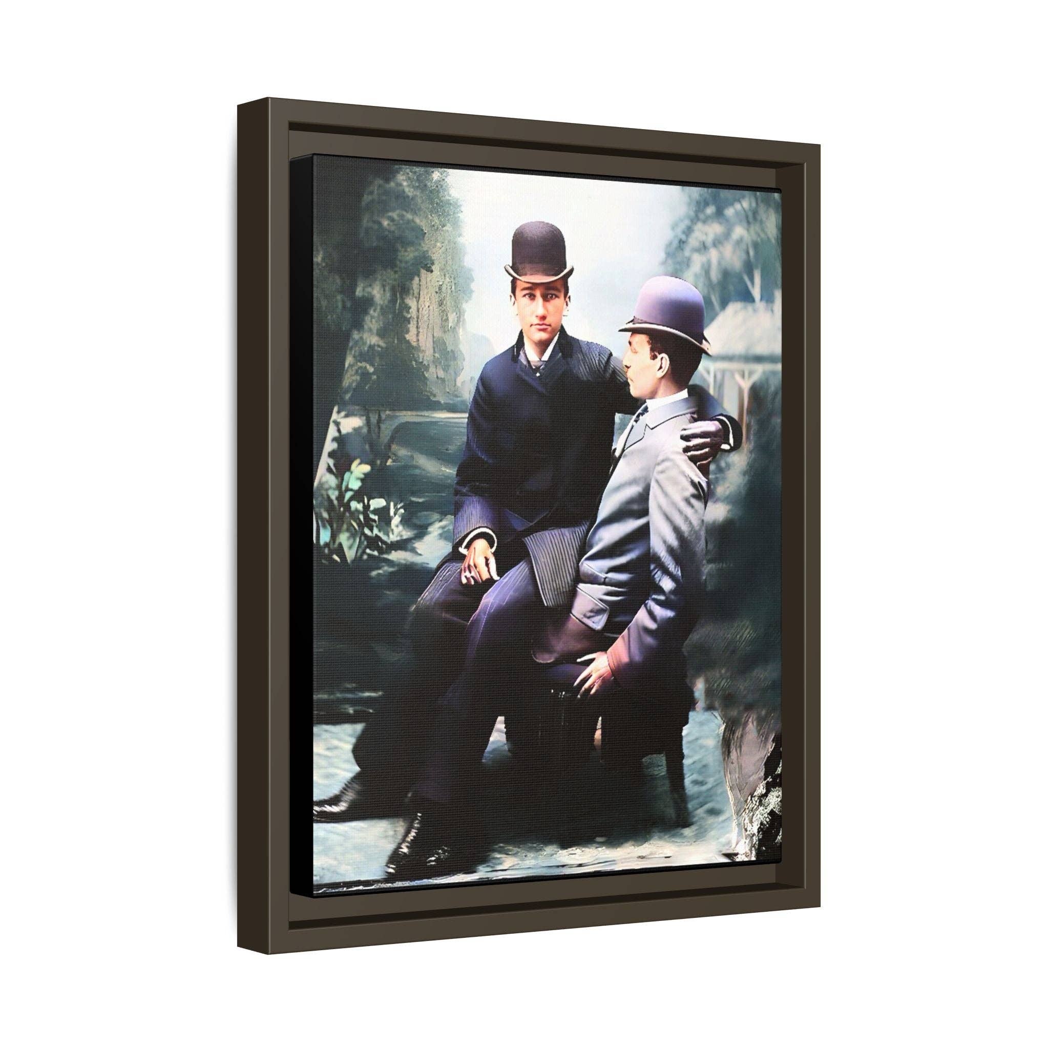 Walt & Pete - Wholesale Art Print - paire 027 | Framed Vintage Photo - Matte Canvas9