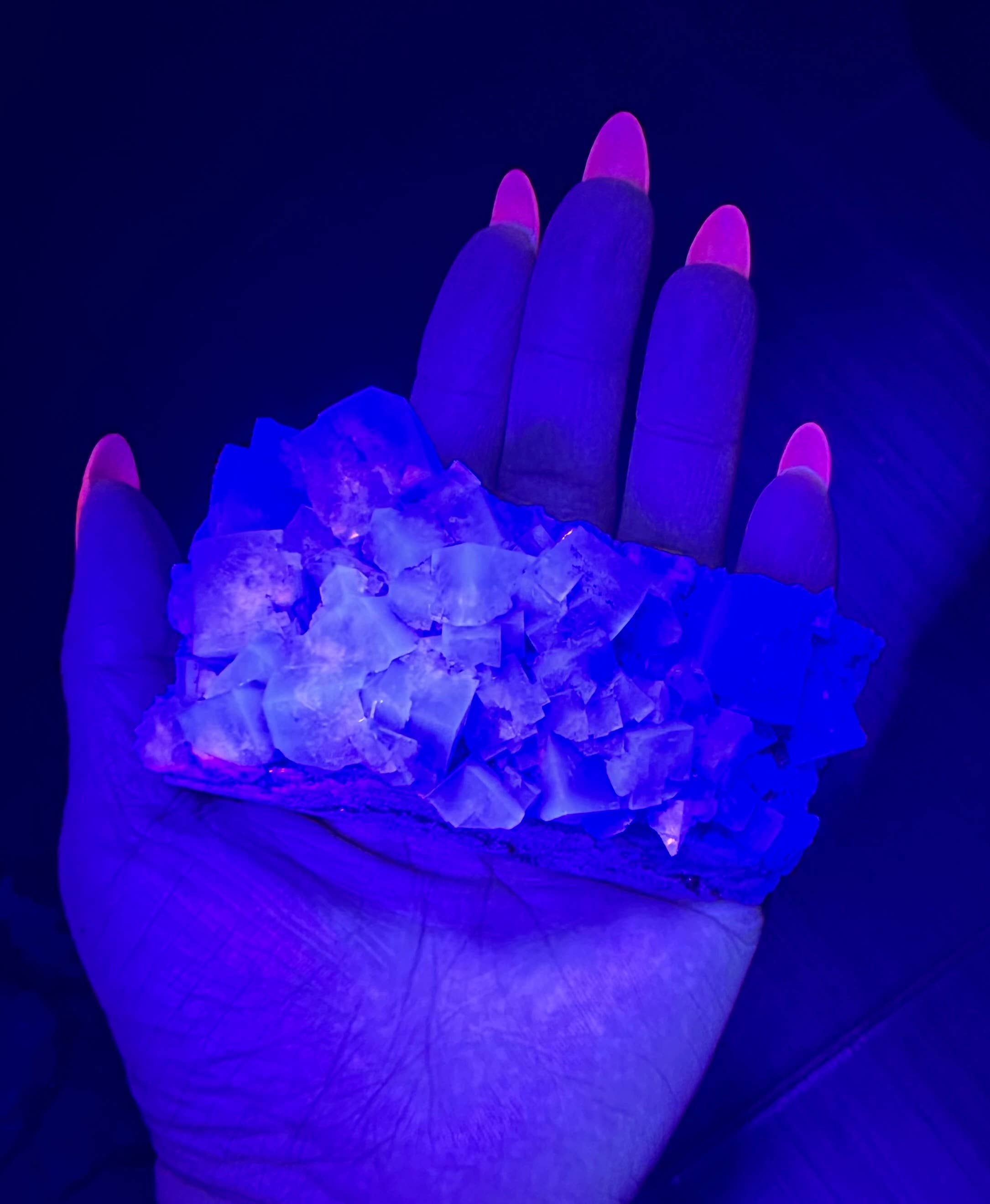 KayleeNYC - Wholesale Spiritual Stone/Crystal - Natural Diana Maria Fluorite Specimen Crystal5