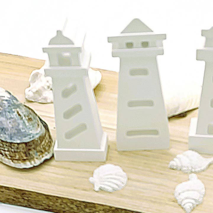 Raysin gietvormen, maritiem, vuurtorens voor wholesale door perleperle