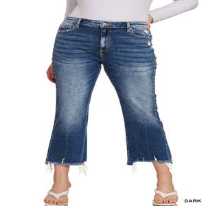 Caliente Distressed Super Flare Jeans *M.A.P*