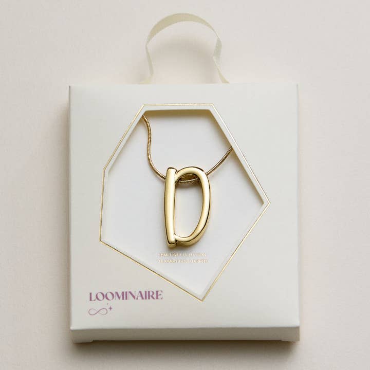 Frem - Wholesale Pendant/Charm Necklace - A Set of 16 Letters Gold Dipped Necklace – Gold & Silver Alphabet Charm Jewelry11