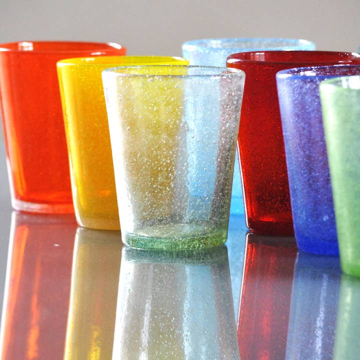 Arcucci Trade – Großhandel Trinkglas/Tasse – MATERA WASSERGLAS MIT BUBBLE-EFFEKT 26 CL