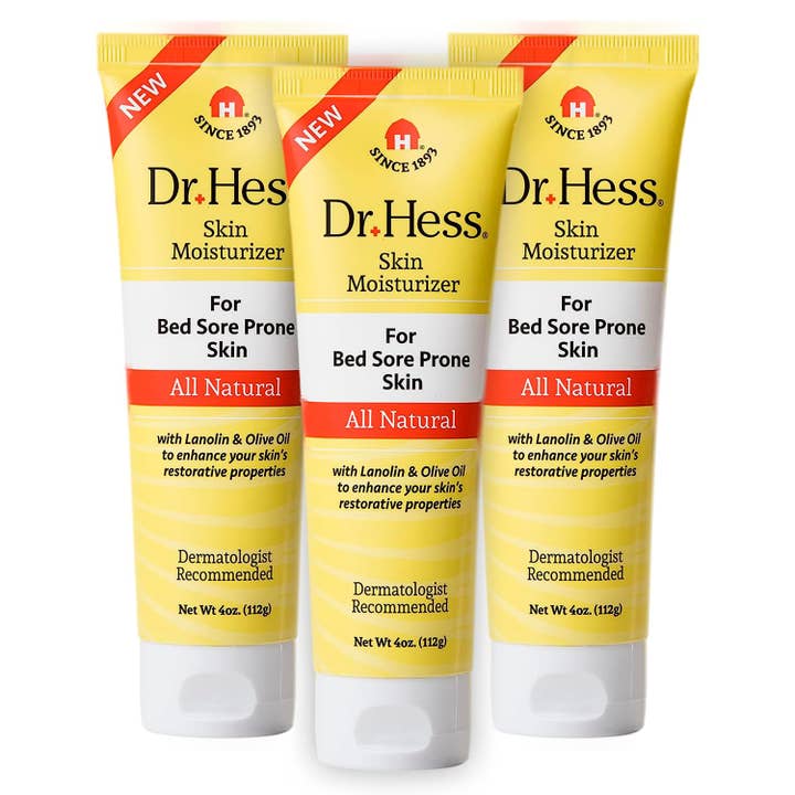 Dr. Hess Moisturizer for Bed Sore Prone Skin, 4 Oz - 3 Pack for wholesale by Dr. Hess
