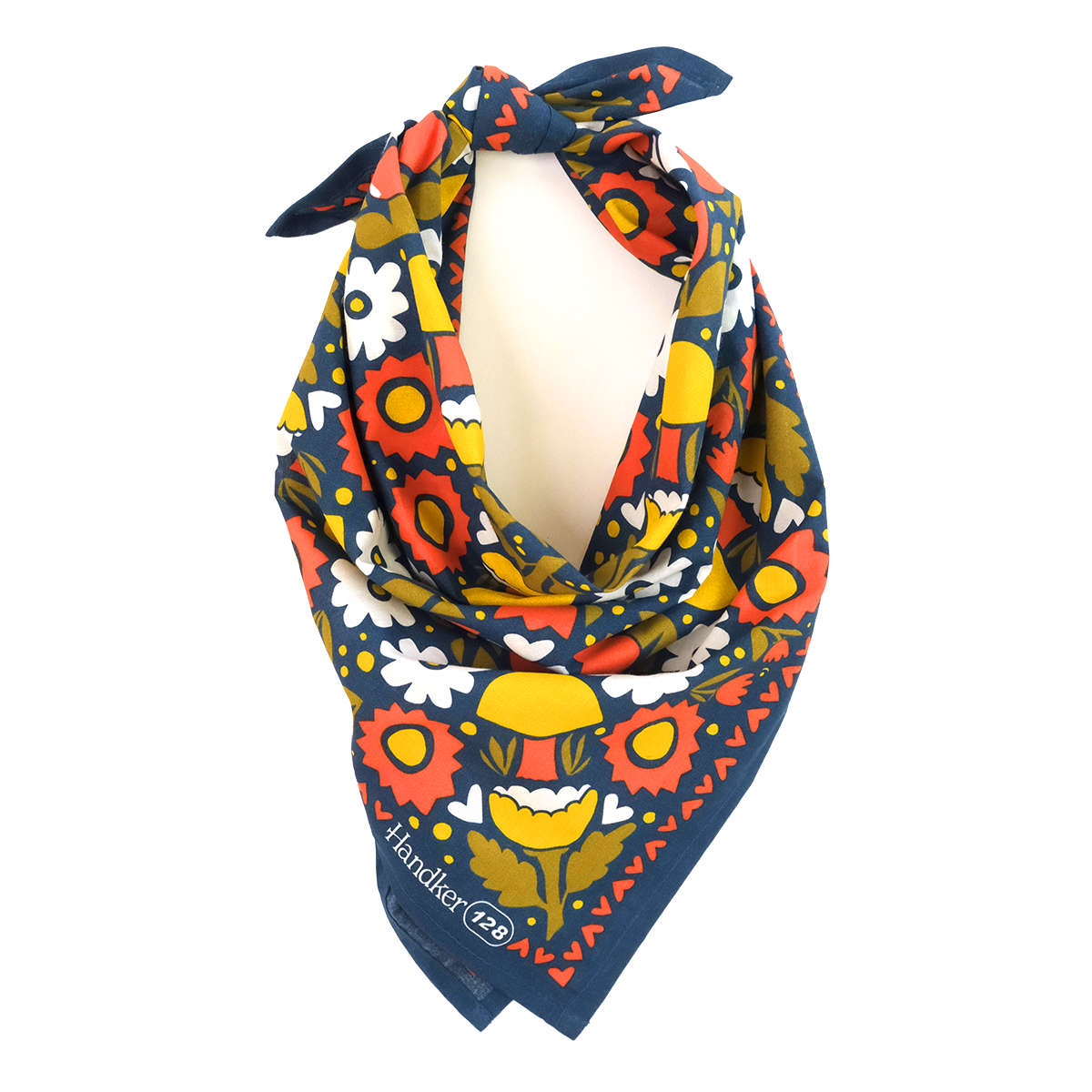 Handker Bandanas – wholesale Bandana - Unisex – No. 128 Helga bandana2