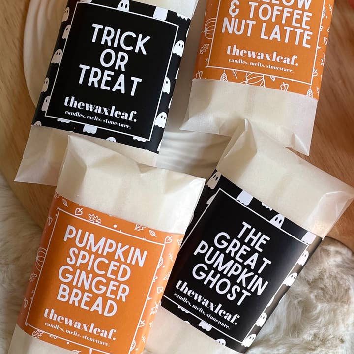 The Wax Leaf Candle Co - Wholesale Wax melt - Marshmallow, Toffee & Coffee Scented Wax Melt; Autumn Scents4