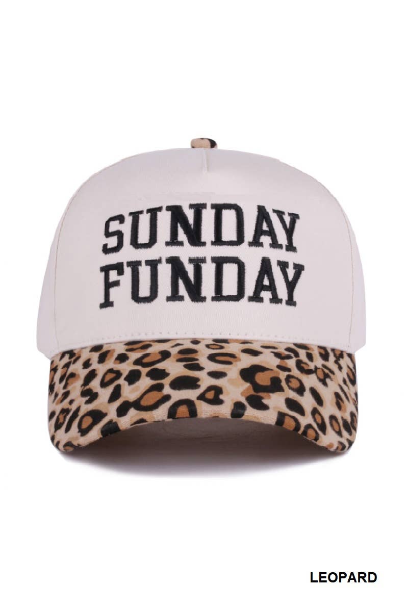 42POPS – wholesale Baseball cap – Women's – .....Sunday Funday Two Tone Canvas Cotton Cap SI-285459