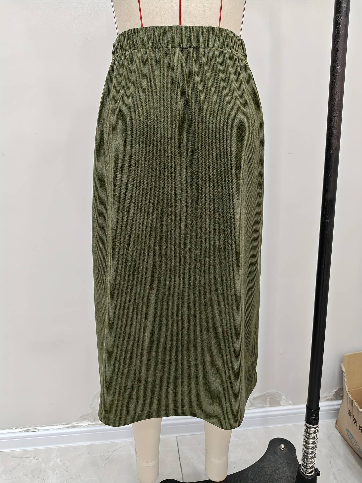 Utility Midi Skirt Women Military Green N5A299 for wholesale on Faire4