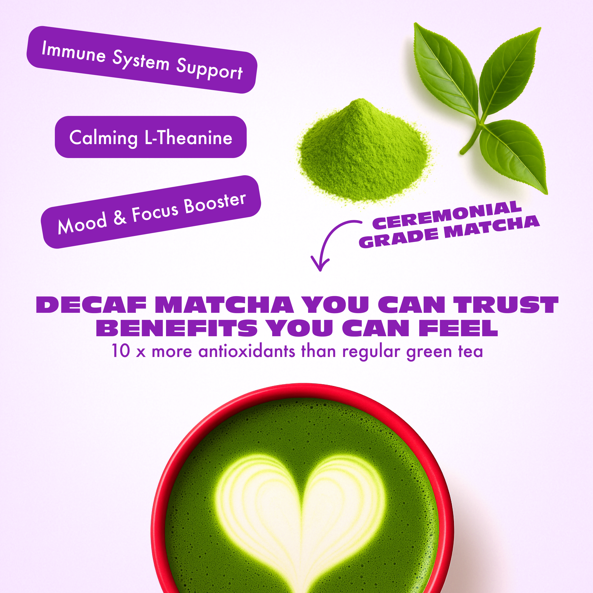 Caff Off - Wholesale Health/Detox Tea - Traditional Decaf Matcha Sticks5