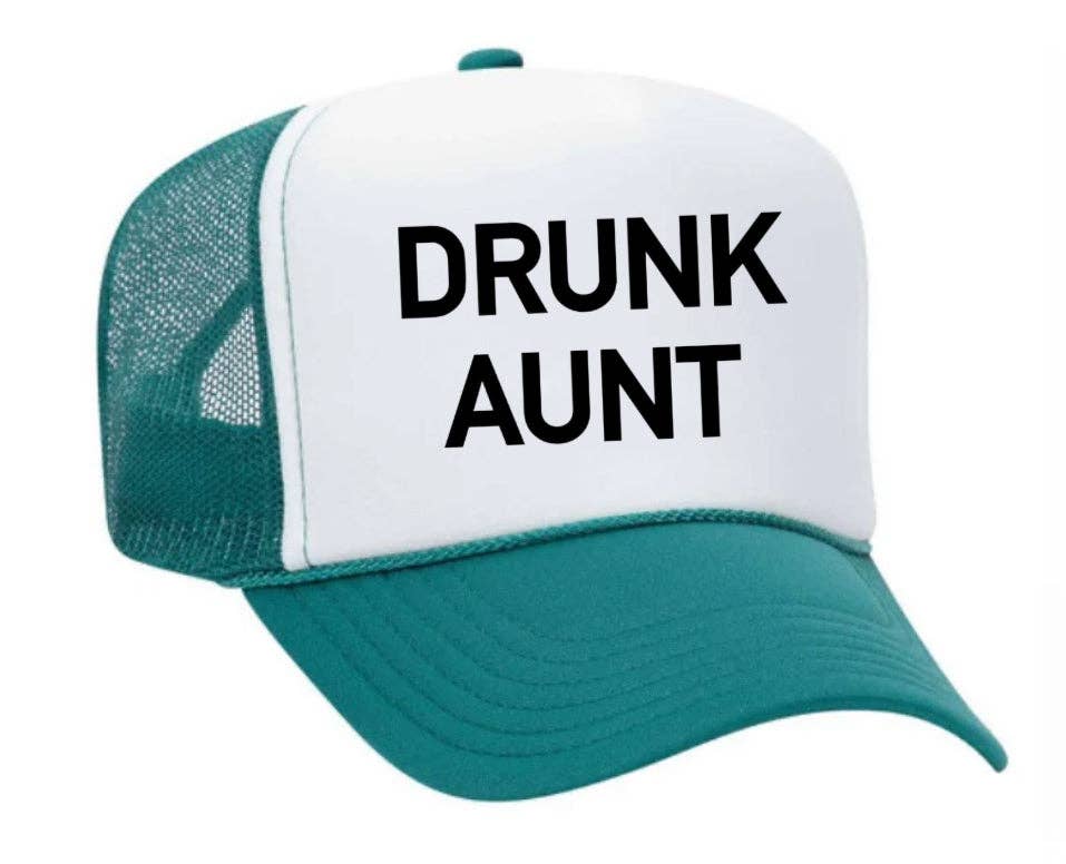 Inappropriate Trucker Hats - Wholesale Trucker Hat - Women's - Drunk Aunt Trucker Hat6