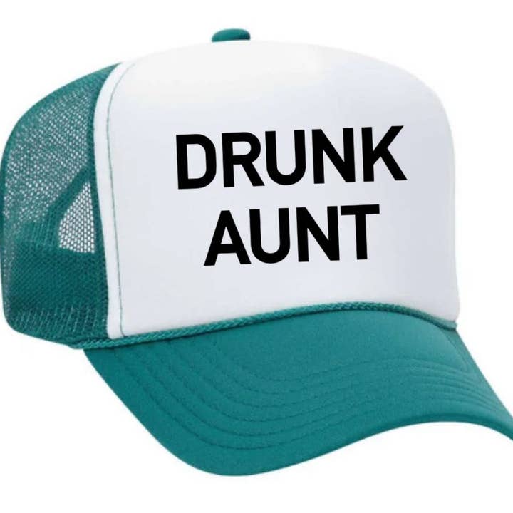 Inappropriate Trucker Hats - Wholesale Trucker Hat - Women's - Drunk Aunt Trucker Hat6