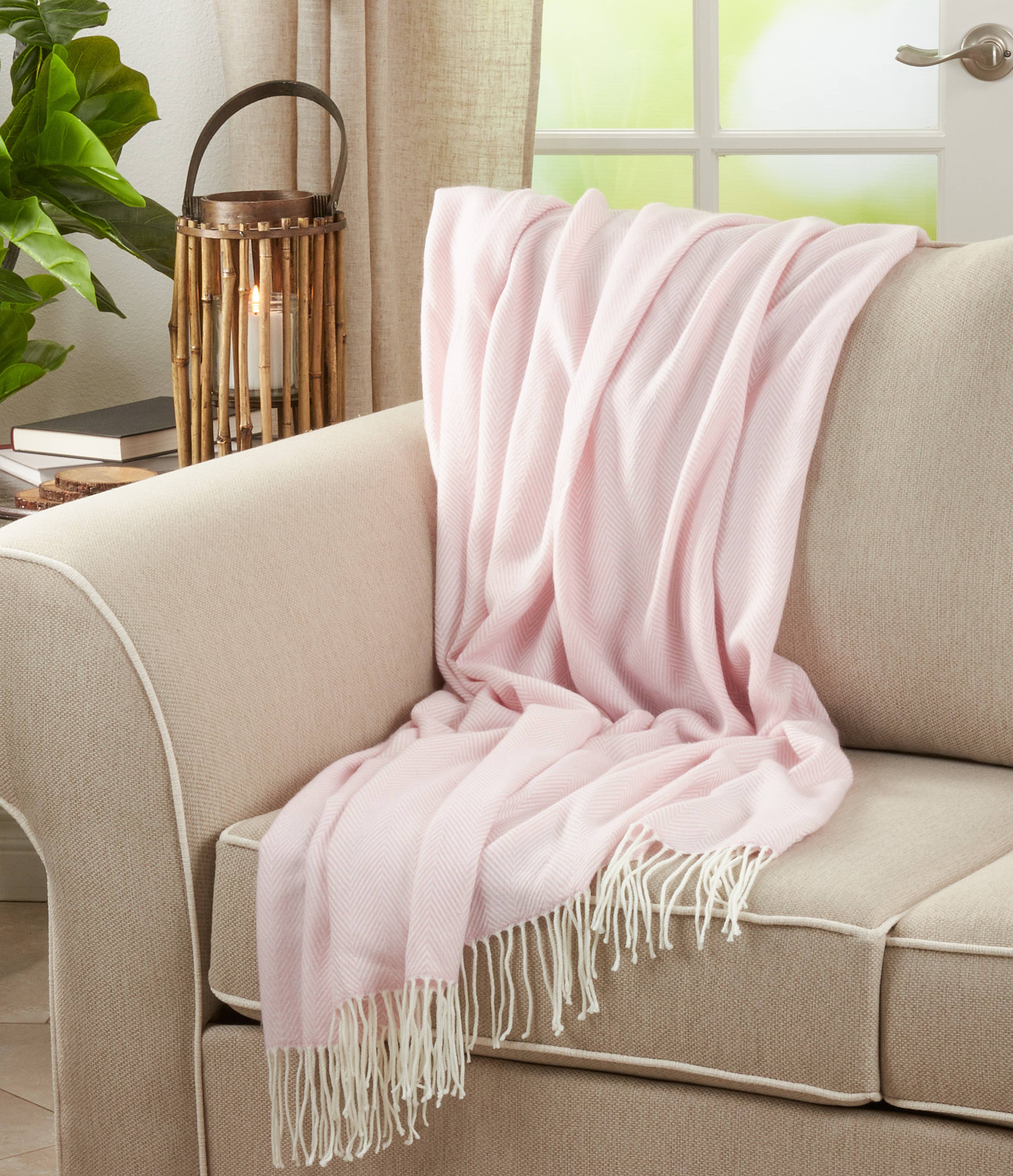 Saro Lifestyle – wholesale Throw blanket – Herringbone Throw4