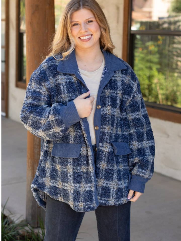 TERNET MØNSTER JAKKE for engroshandel hos DESHENG ENTERPRISE