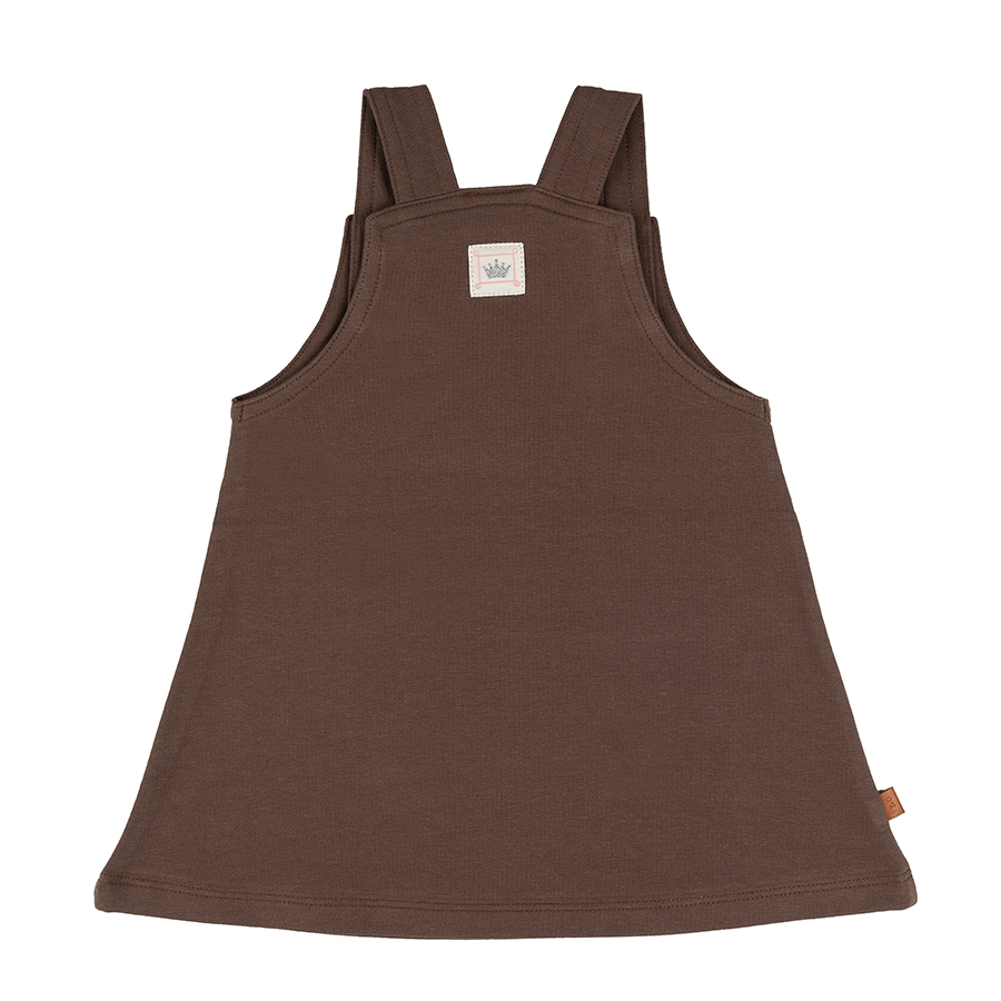 Zeehondenbruin Ballerina Kids Dress Bow | Seal Brown for wholesale on Faire1