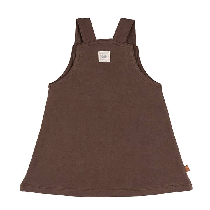 Zeehondenbruin Ballerina Baby Dress Bow | Seal Brown for wholesale on Faire1