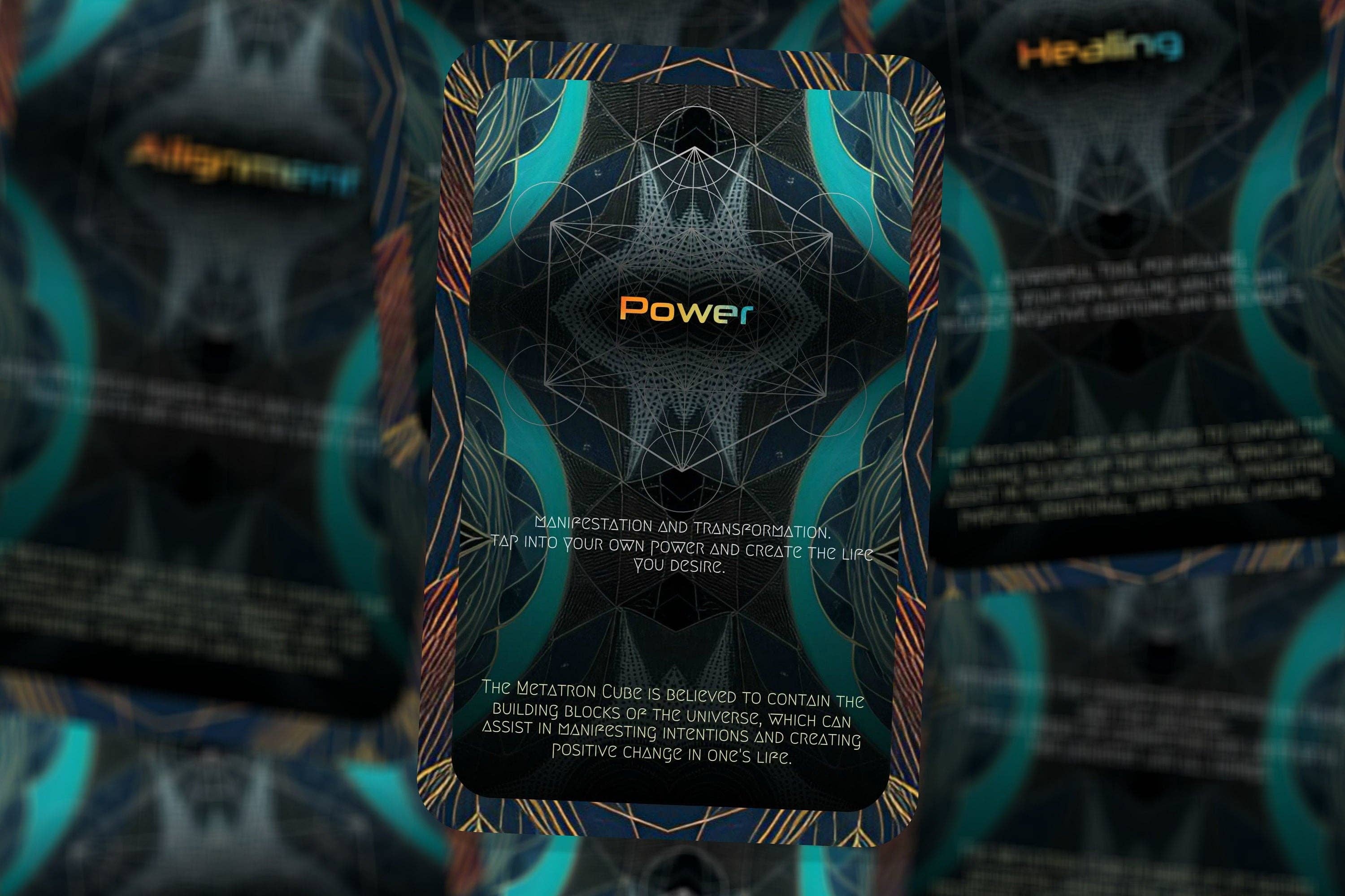 Ibiza Tarot USA - Wholesale Tarot Cards - The Oracle of Metatron - Sacred Geometry3