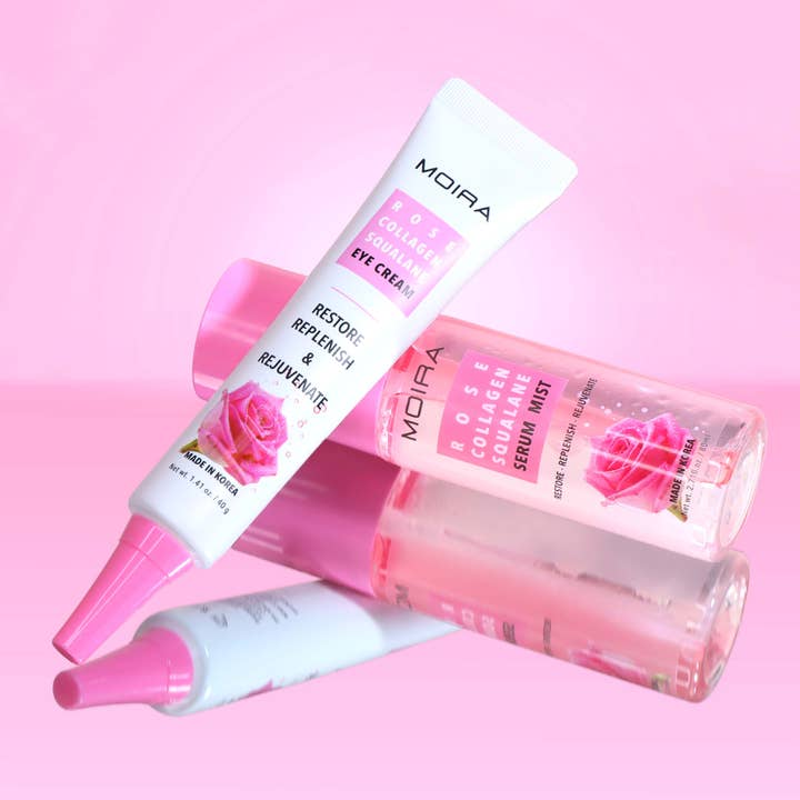 Moira Cosmetics - Wholesale Eye Cream/Gel - Rose Collagen Squalane Eye Cream1