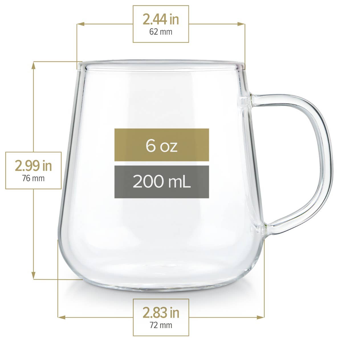 Teabloom - Wholesale Coffee/Tea Cup - Teabloom Ceylon Glass Teacups1