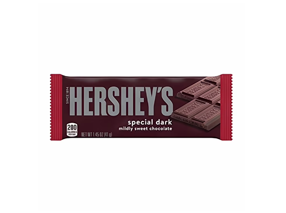 Snacky Candy - Vente Barre chocolatée - Barre de chocolat noir spécial Hershey's 1,45 oz, lot de 361