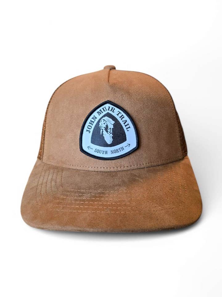 Casquette snapback en mesh John Muir Trail (JMT) — Équipement réglable pour randonnée et trek pour la vente par Moove Headwear