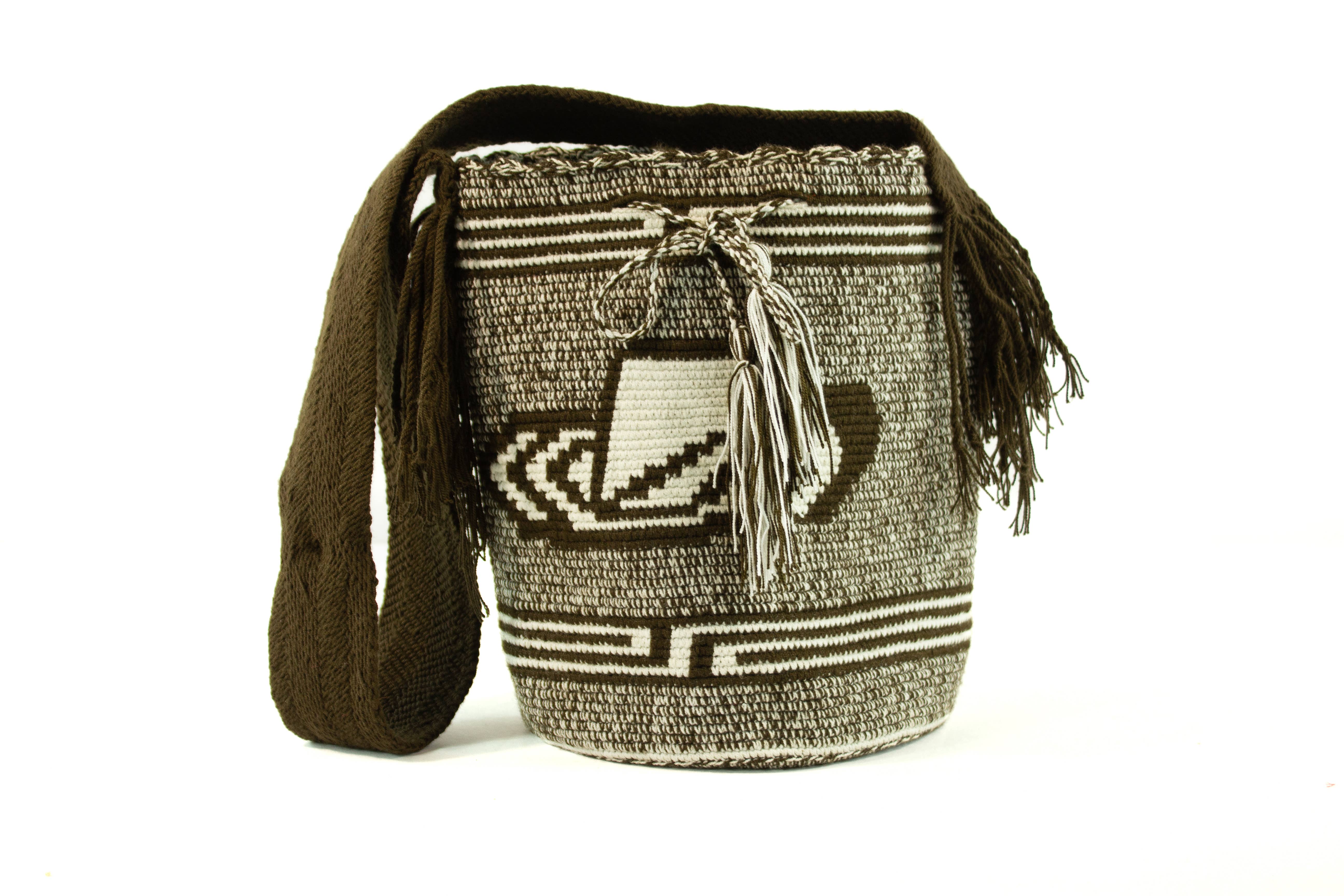 La Flor de Cali - Wholesale Crossbody Bag - Women's - WAYUU BAG WITH DESIGN6