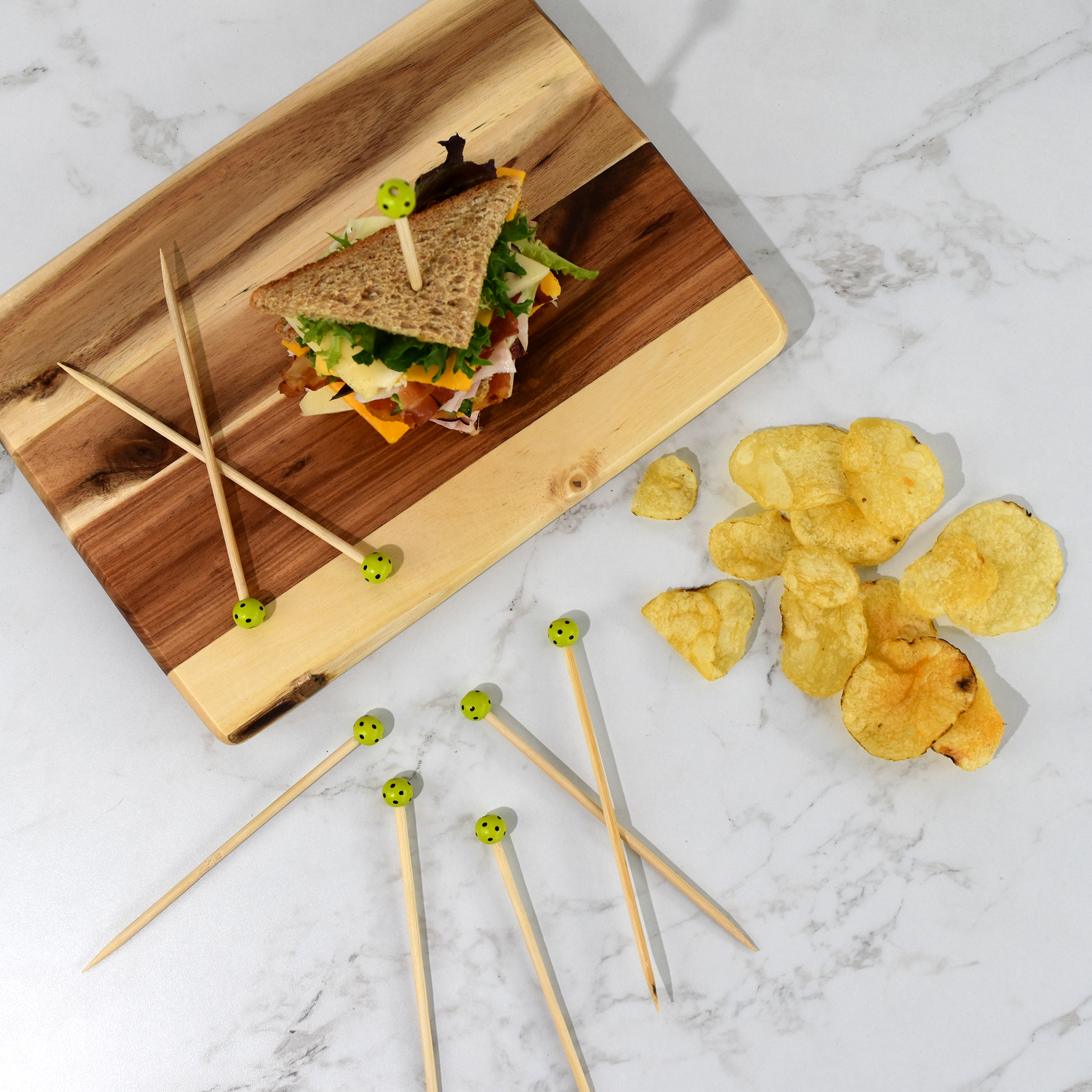 Racquet Inc - Wholesale Cocktail Pick - Pickleball Cocktail Picks (20-Pack)1