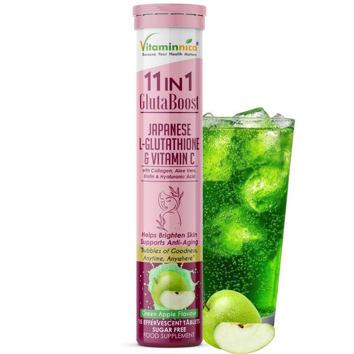 Vitaminnica Gluta Boost 11-i-1 Hudstrålnings-tabletter för wholesale av Vitaminnica healthcare uk