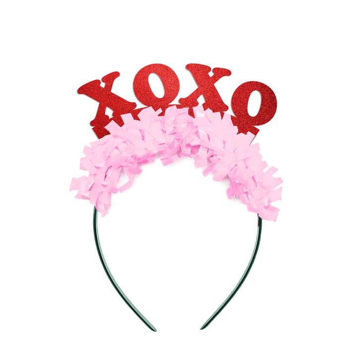 Festive Gal - Wholesale Party Hat/Crown - XOXO Valentines Party Crown Headband