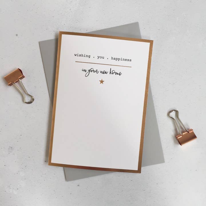 New Home Card for wholesale by Always Sparkle