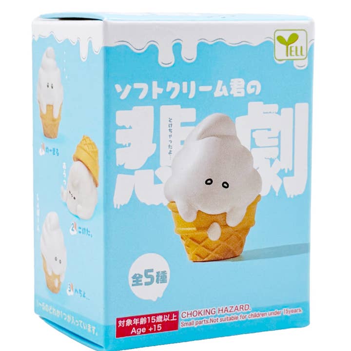 LASR - Vendita all'ingrosso Statuette decorative - Statuetta The Tragedy of Soft Cream-Kun, cofanetto per ciechi, 10 pezzi