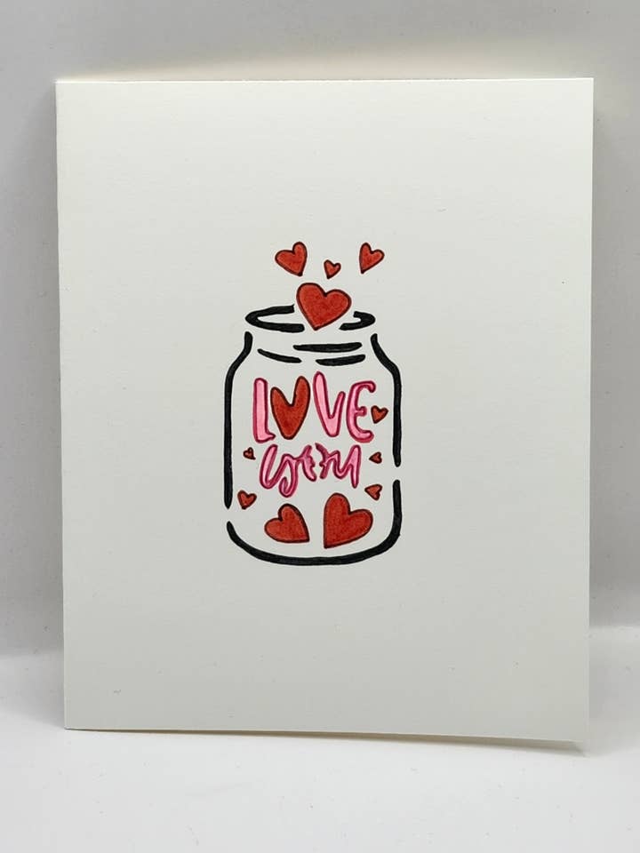 Valentinskortdesign 8 for engroshandel hos Craftavia Market LLC