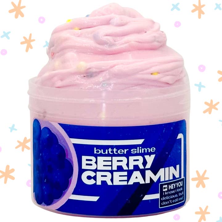 SlimeWorks - Wholesale Putty/slijm - Kinderen - Slijm | Berry Creamin' | Sensorisch Speelgoed & Cadeau voor Kinderen